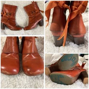 Fluevogs. Well loved.